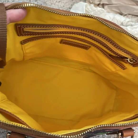 Disney Dooney & Bourke Tangled Rapunzel Satchel - Picture 9 of 11